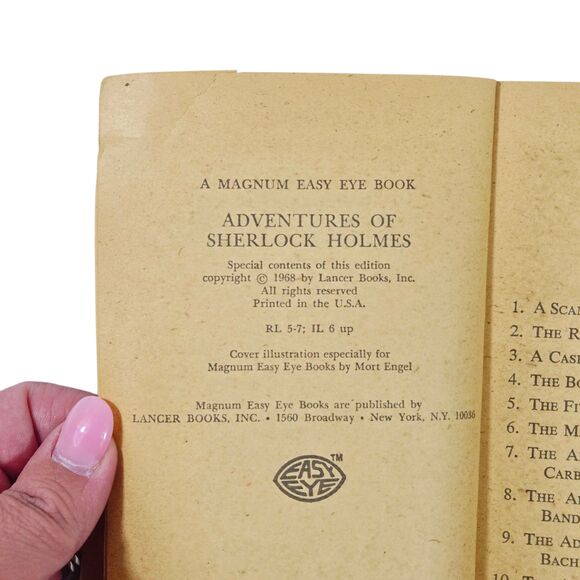 Adventures of Sherlock Holmes by A. Conan Doyle - Paperback - DAMAGED - Picture 6 of 7